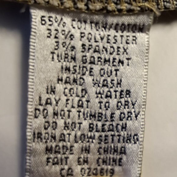 VINTAGE ORLY womens DENIM VEST Size 10 or Size M STUNNING COND. CANADA Designer - Picture 9 of 9